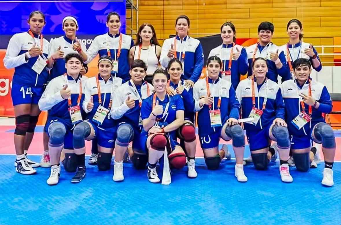 Asian Games 2026: India women rout Nepal 48–24 to storm into kabaddi final
