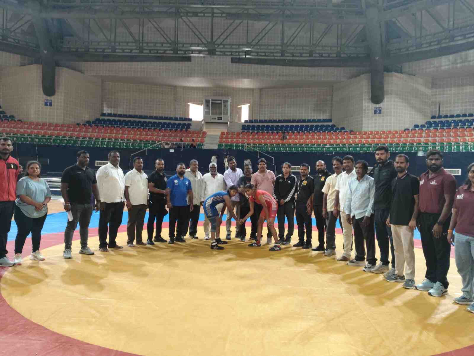 Wrestling selections for the Khelo India Youth Games