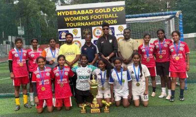 Lakshya FA score a 6-1 win over Hyderabad FA to win Hyderabad Golden Cup 2026