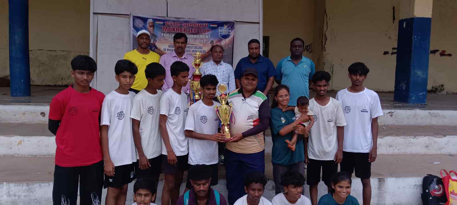 Mahbubnagar who finished runners up