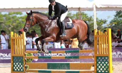 Hasham Triumphs as Telangana Showjumping Championship kicks off