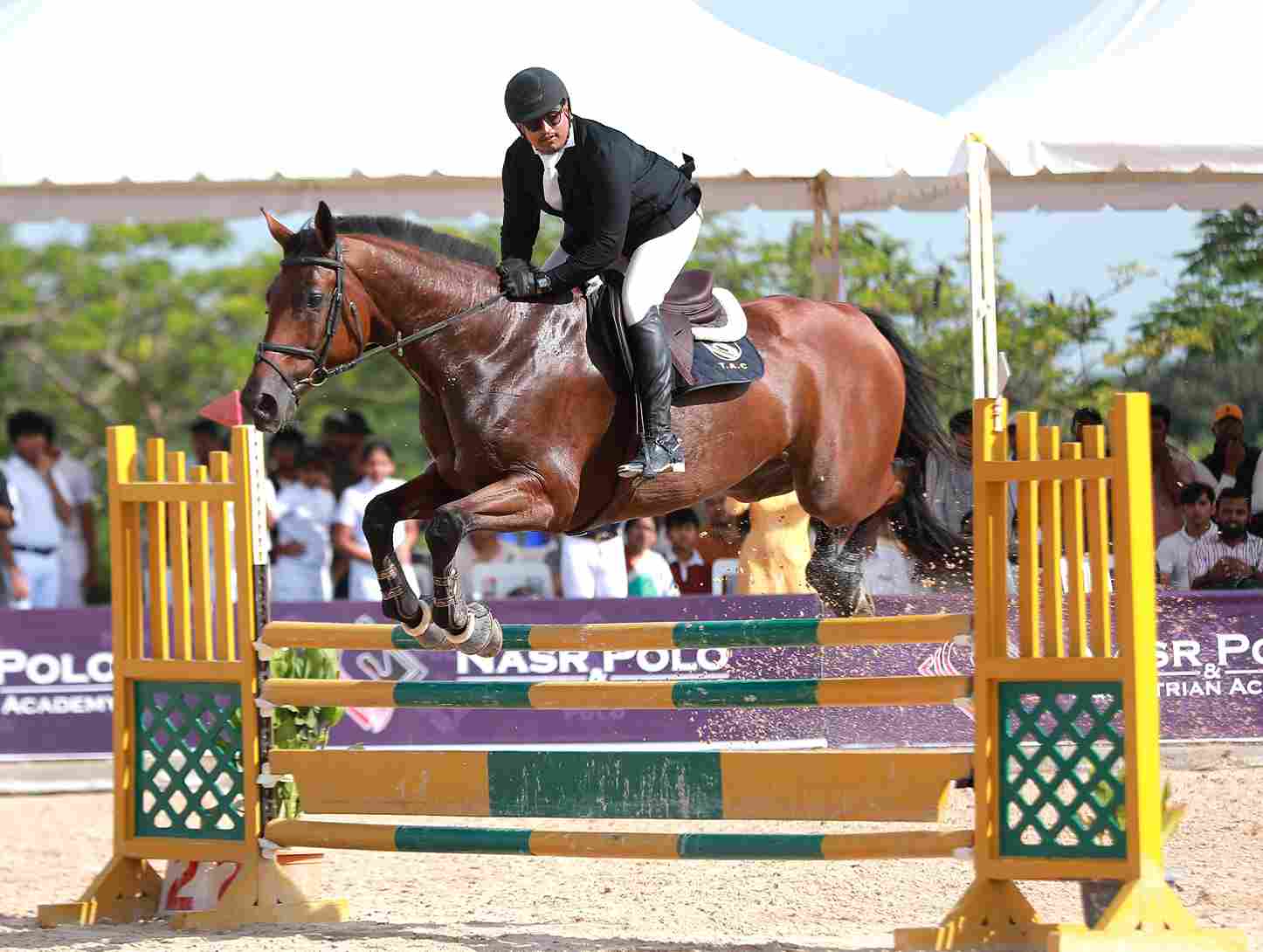 Hasham Triumphs as Telangana Showjumping Championship kicks off