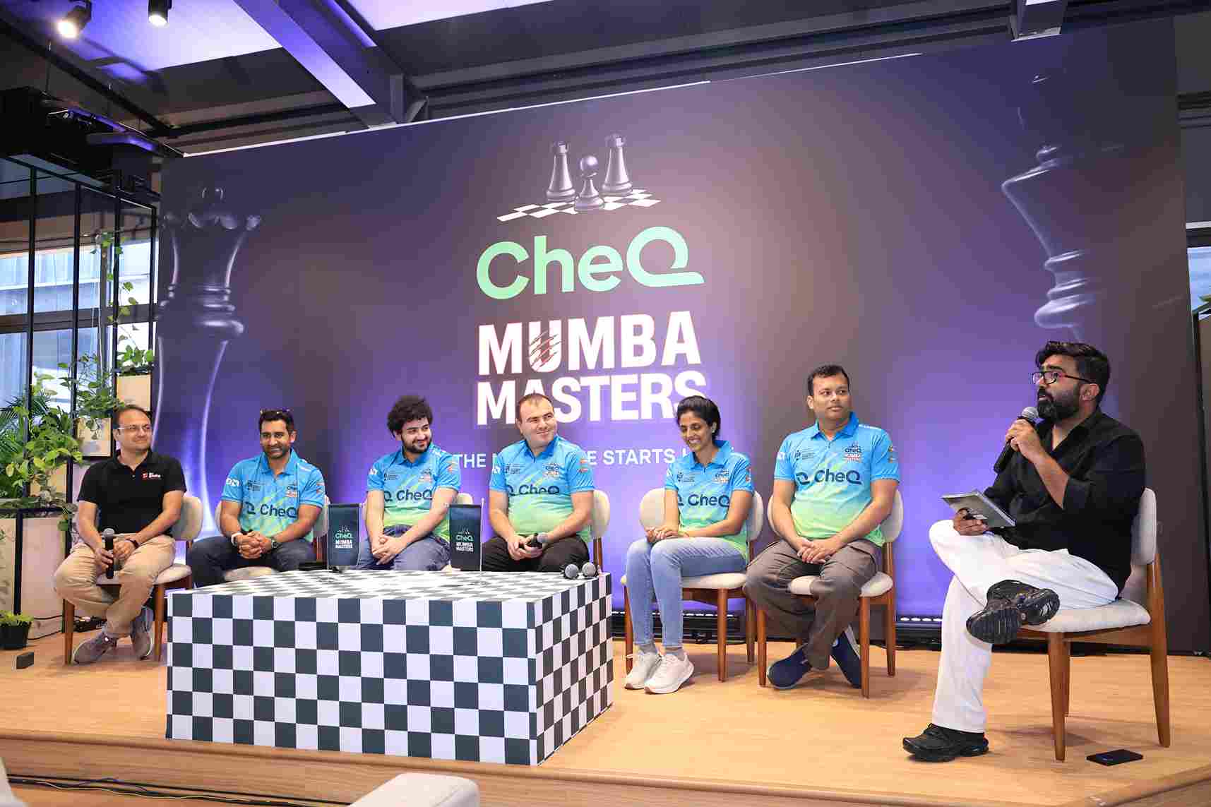 Mumba Masters at a welcome event