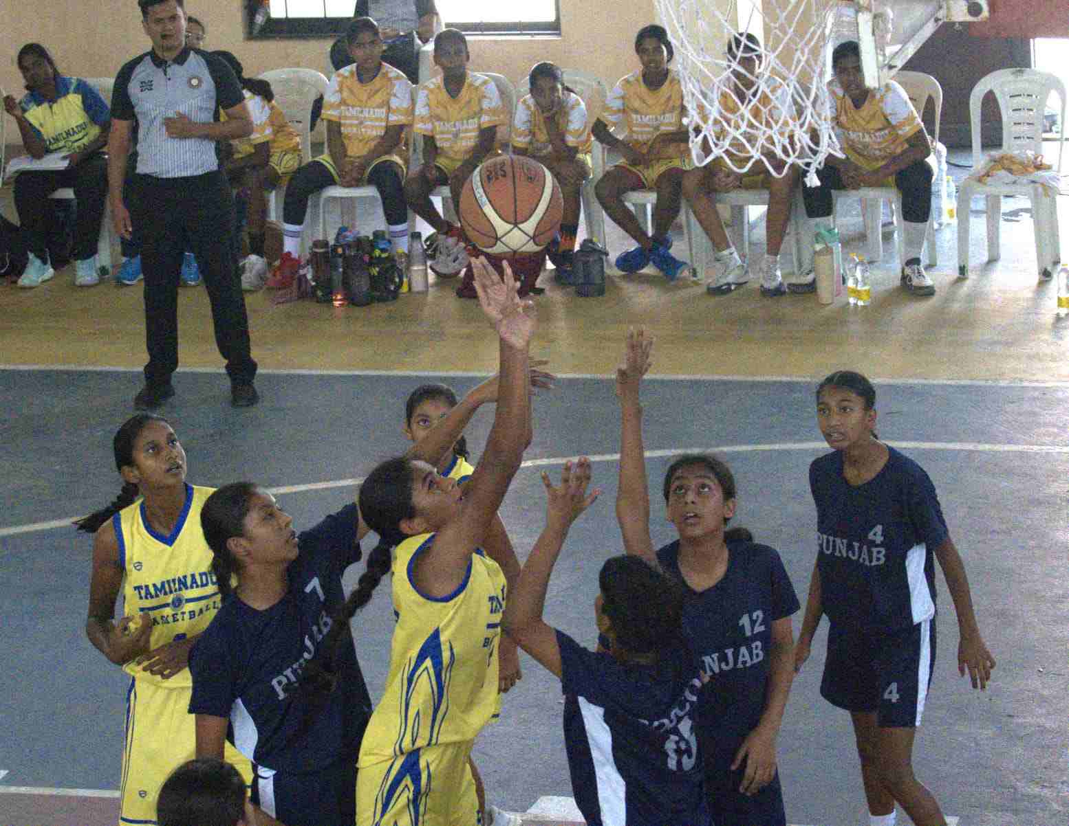 Telangana teams fare poorly in National sub-junior basketball; Delhi, TN & Karnataka do well