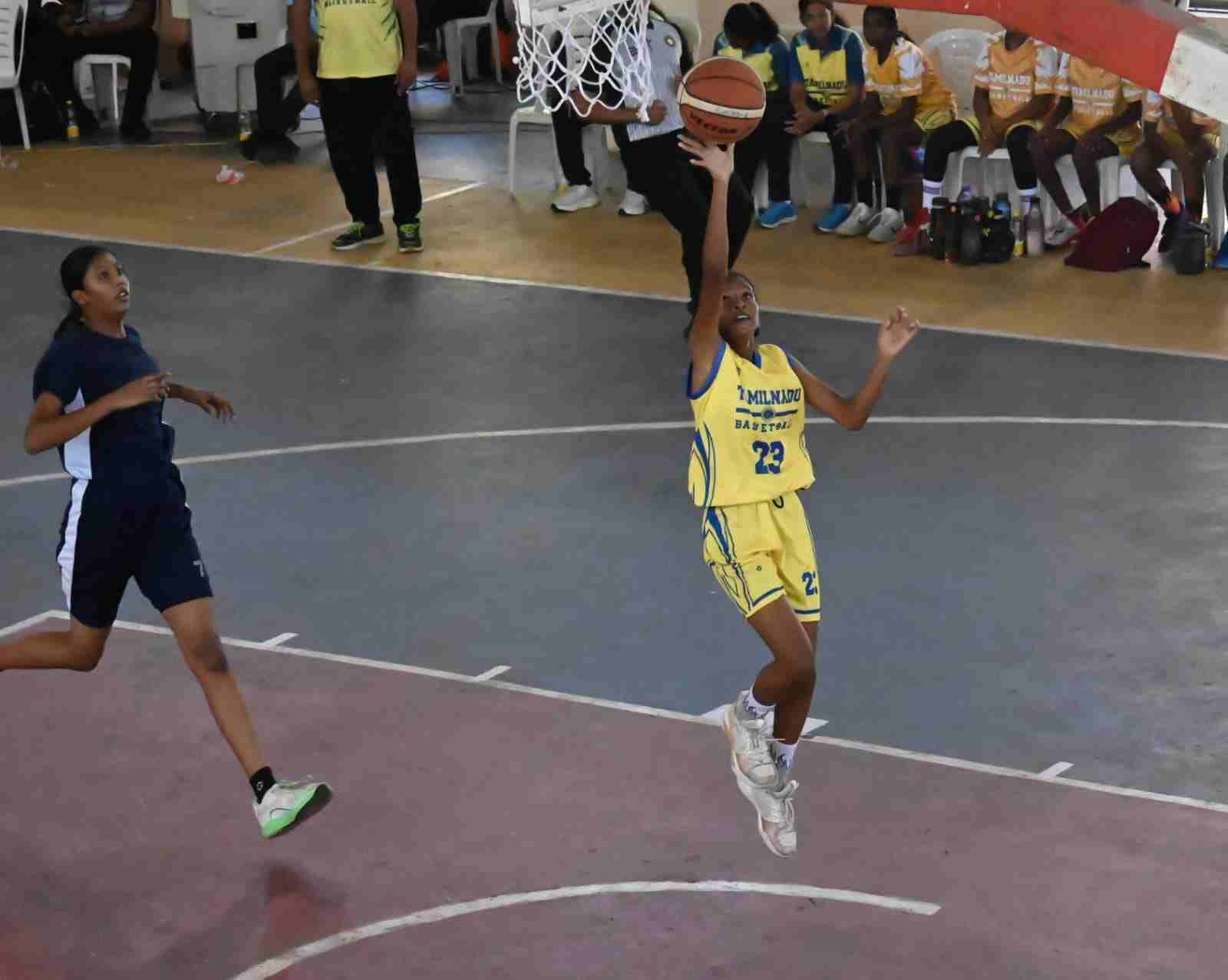 Telangana teams fare poorly in National sub-junior basketball; Delhi, TN & Karnataka do well