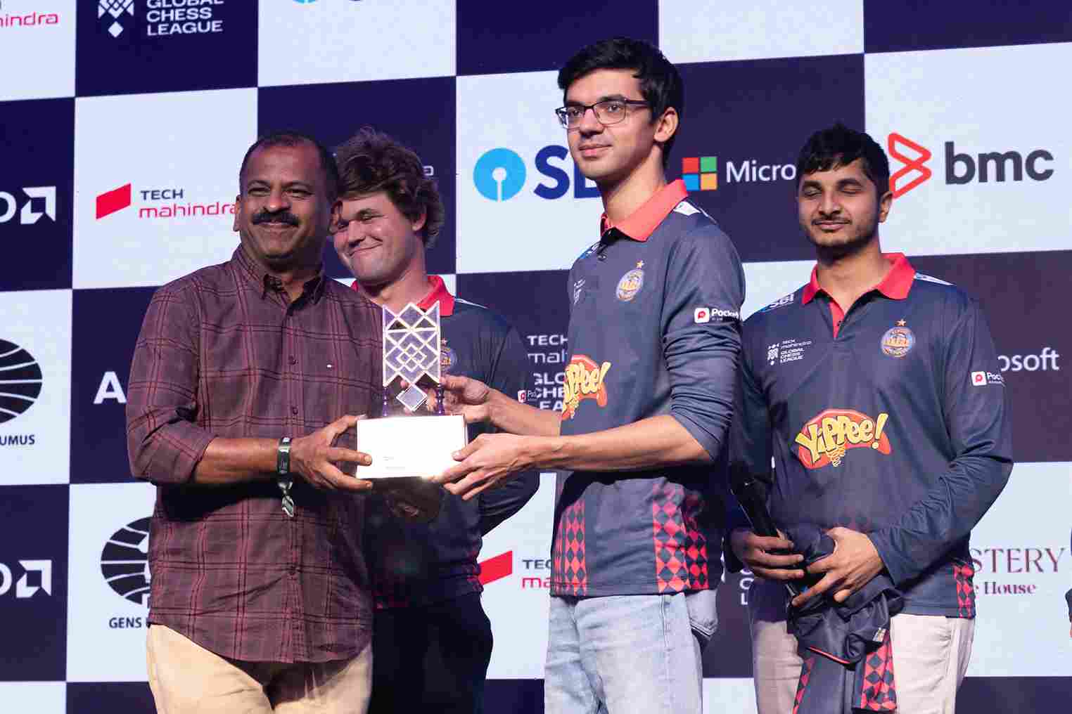 Player of the match Anish Giri