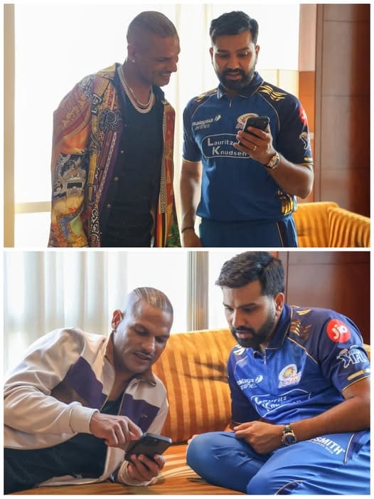 Rohit Sharma and Shikhar Dhawan