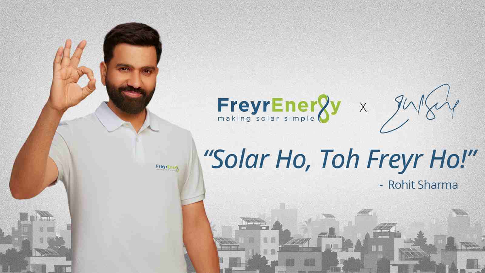 Cricketer Rohit Sharma joins Freyr Energy as its first brand ambassador