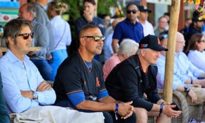 Ruud Gullit watches ETPL game live