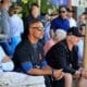 Ruud Gullit watches ETPL game live