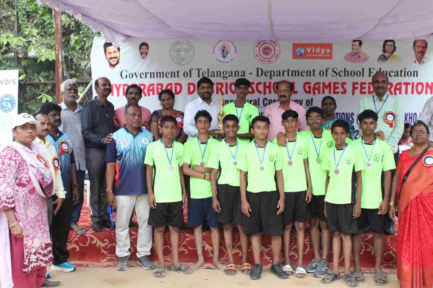 Mahatma Jyoti Phule boys and girls hog limelight in kho-kho & kabaddi selection tourney