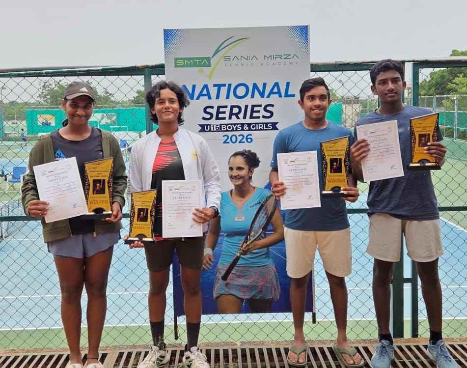 Harsha and Satya reign supreme at AITA National Series U-16 tournament