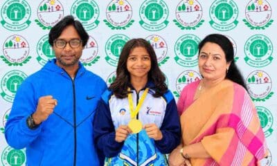 Samiksha Sundaravadivel downs Insuma Tamang on way to gold in the CBSE National Taekwondo Championship