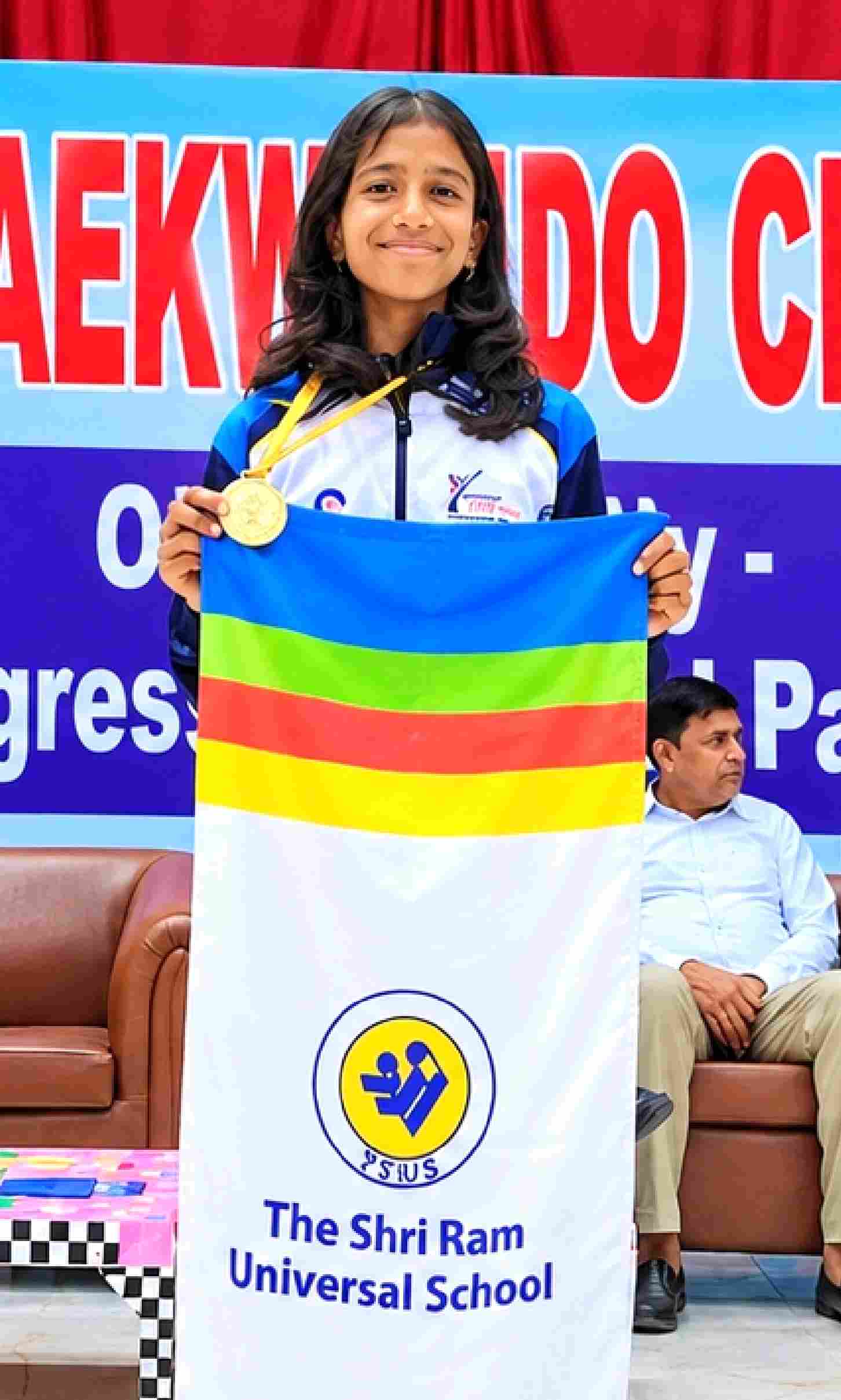 Samiksha Sundaravadivel downs Insuma Tamang on way to gold in the CBSE National Taekwondo Championship