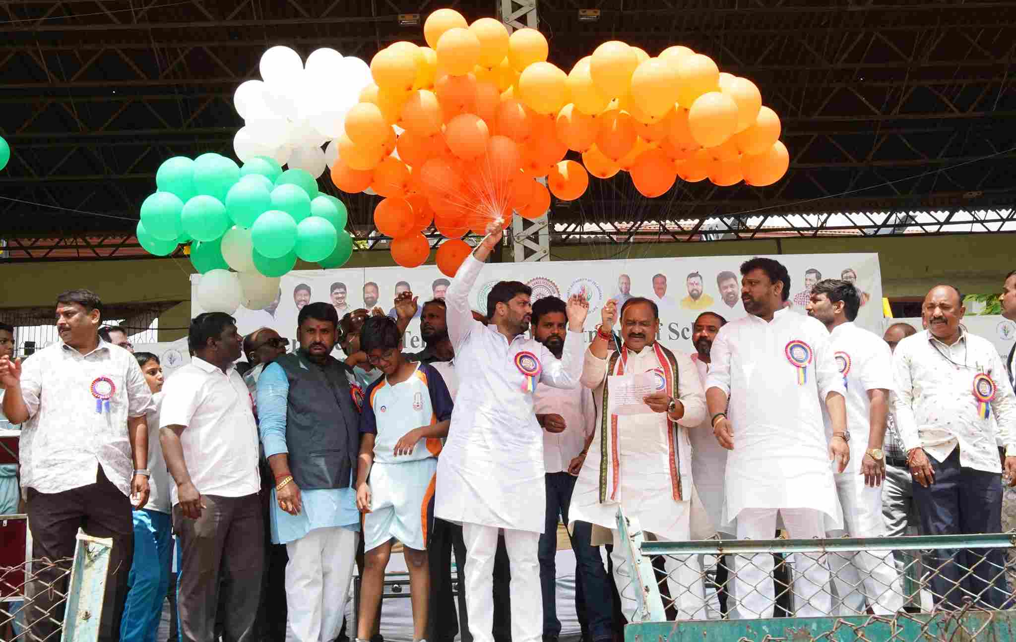 70th School Games Federation of Telangana kicks off at LB Stadium