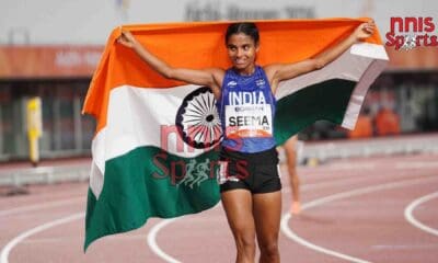 Seema ends 16 year wait for Asian Games medal in 10,000 metres; mixed relay team bags silver