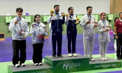 Haryana duo Suruchi & Kamaljeet rewrite records as India win 1st shooting gold at Asian Games 2026