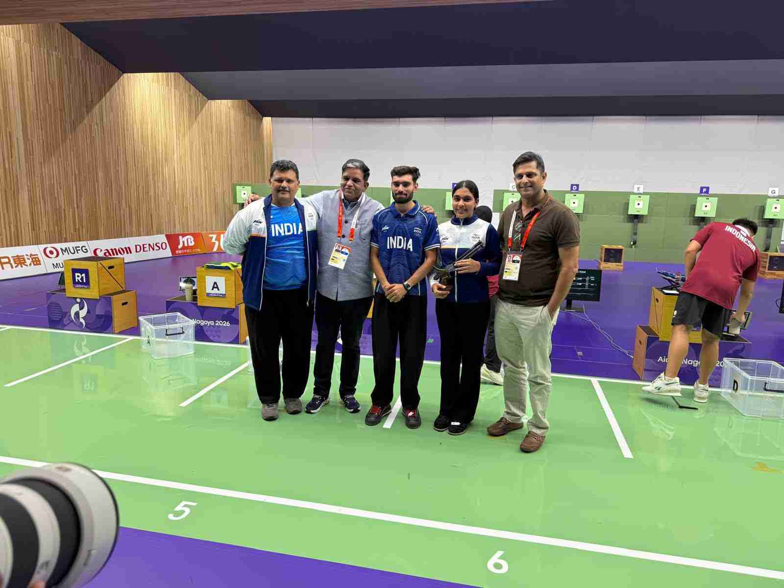 Haryana duo Suruchi & Kamaljeet rewrite records as India win 1st shooting gold at Asian Games 2026