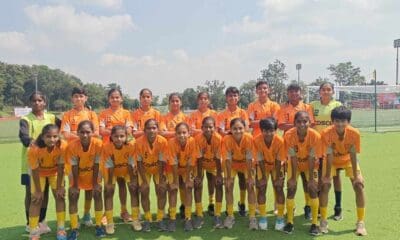 Nakshatra, Teertha bang in 4 goals each, Sanvitha gets 3 as Telangana rout Pondicherry 17-0