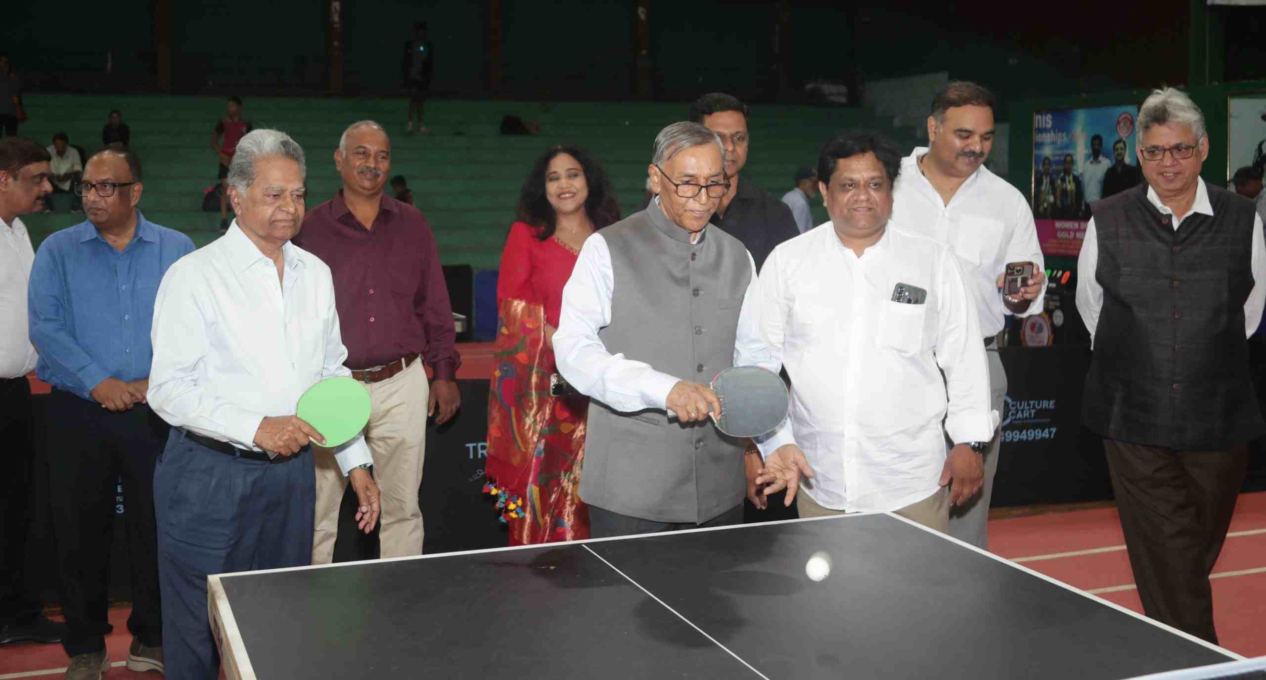Jain Myra and Isaac Pranav keep a clean slate in 6th Table Tennis For Life tournament