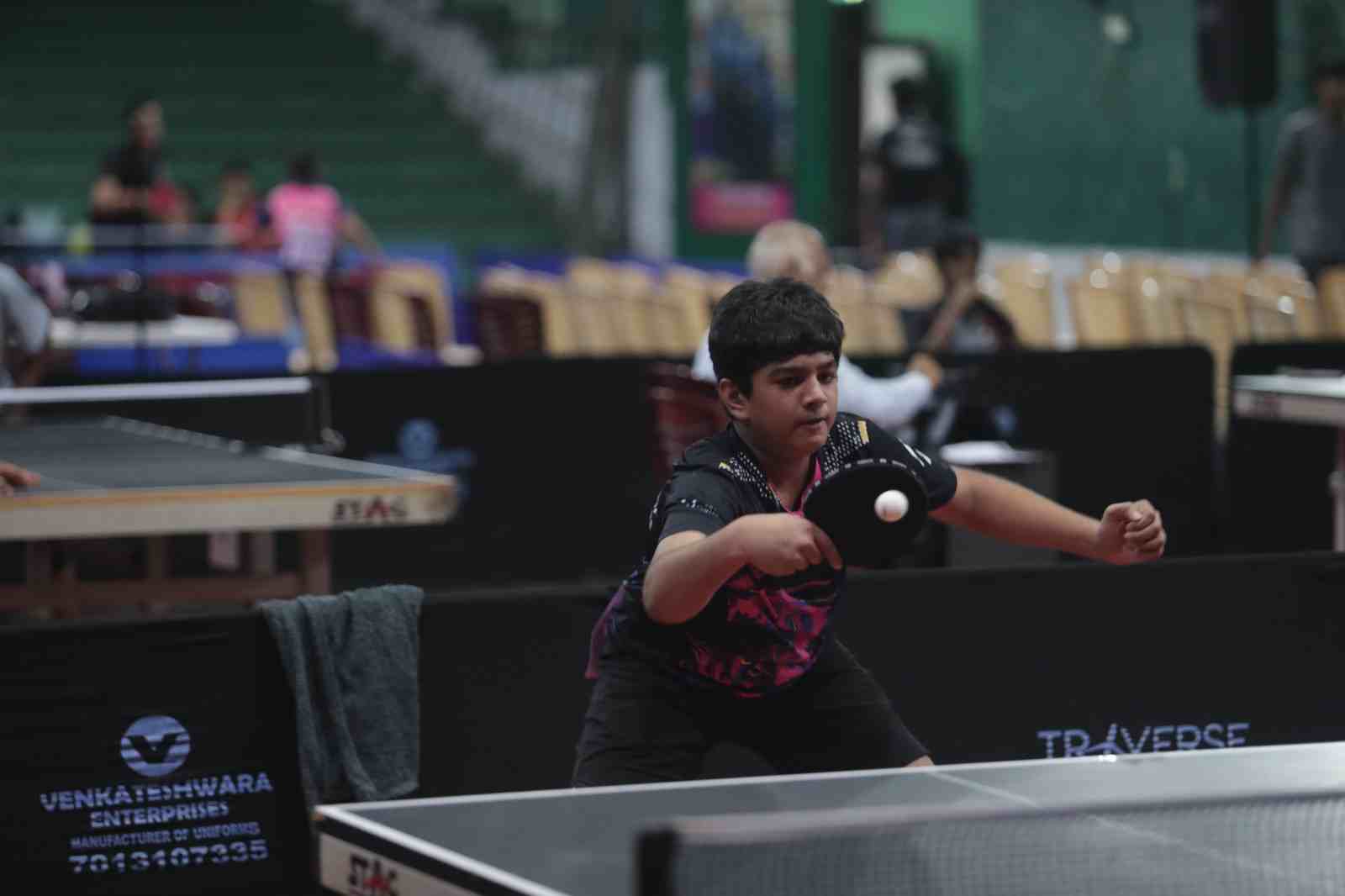 Jain Myra and Isaac Pranav keep a clean slate in 6th Table Tennis For Life tournament