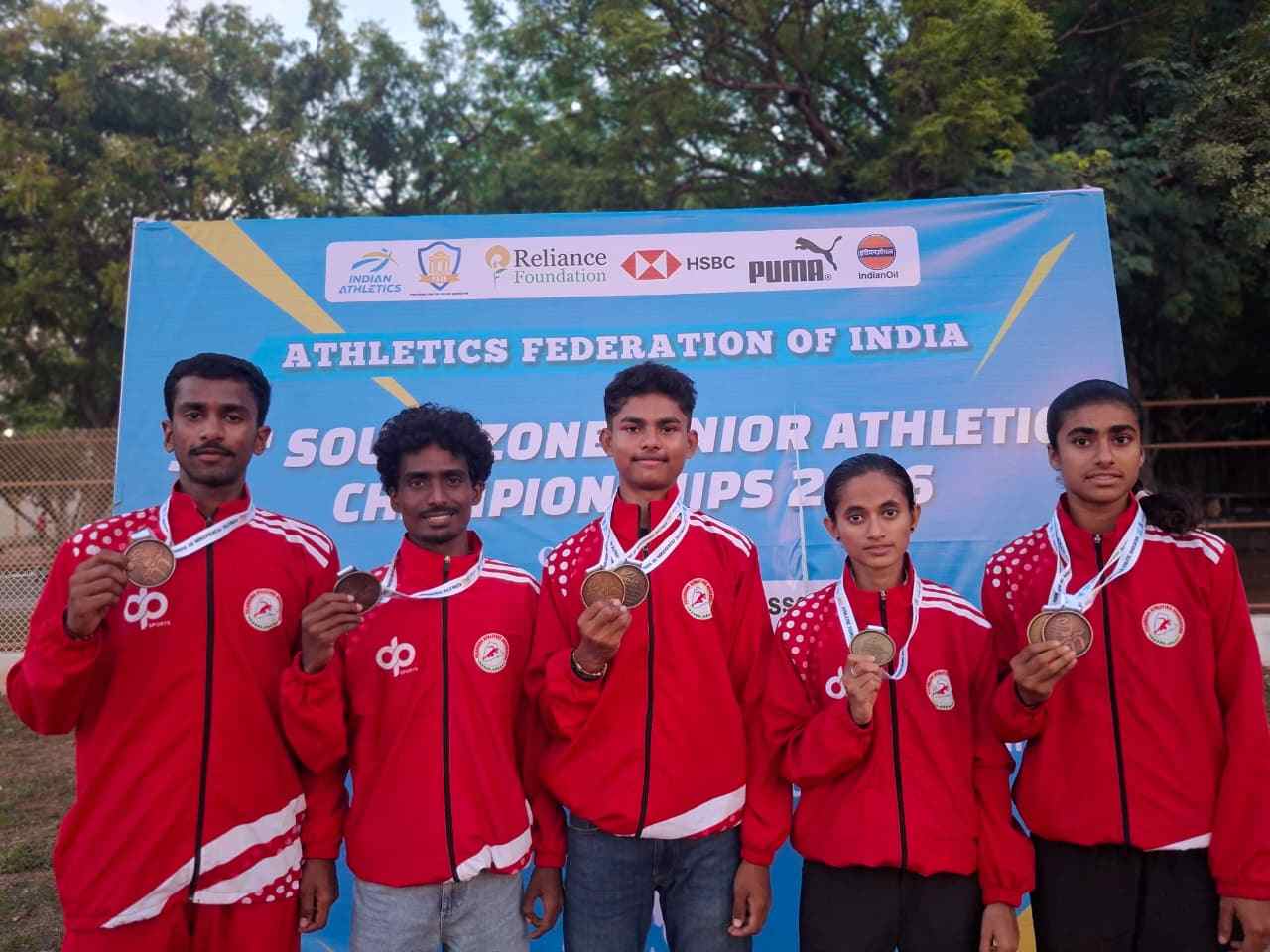 Athletes from the Sports Authority of India (SAI) Training Centre shine