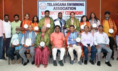 Jagan Mohan Reddy, Archana Muthyala and Preeti Ramdas shine at 22nd Natl Masters Swimming
