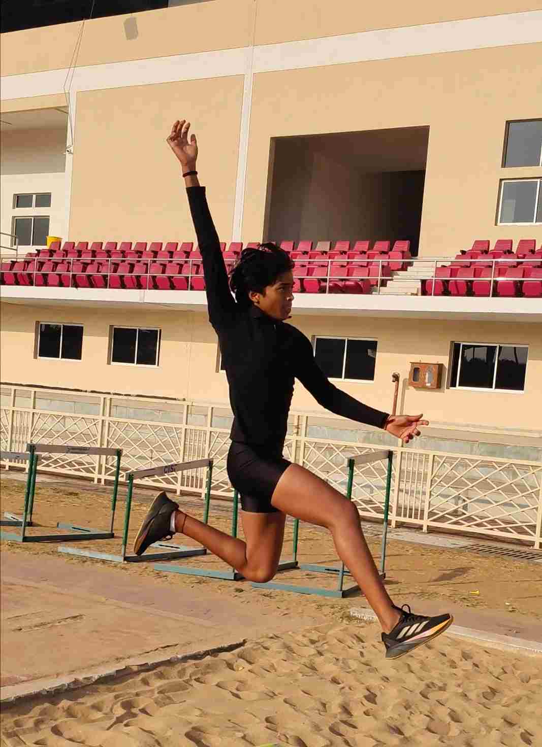 Telangana heptathlete Sriteja rewrites 32-year-old record at SZ junior athletics meet