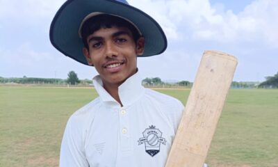 J Jagarthveer Nayak hammered a triple century