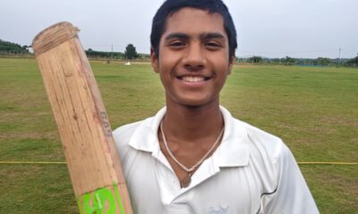 Sai Harshith Undralla smashed a double century