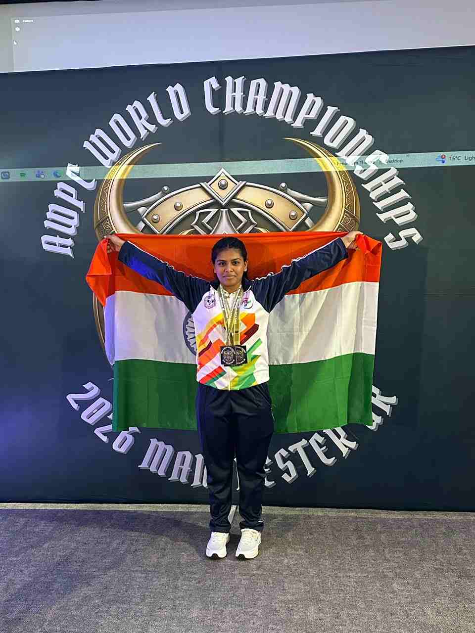 Vanisha Surineni wins three gold medals at AWPC World Powerlifting Championship 2026