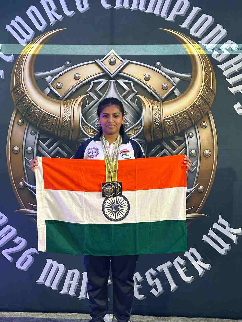 Vanisha Surineni wins three gold medals at AWPC World Powerlifting Championship 2026