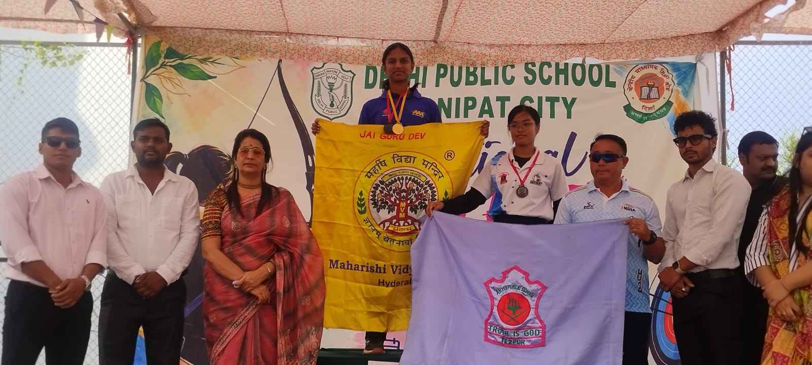 Veeravalli Joshitha bags a gold and a bronze at CBSE Natl Archery Championship