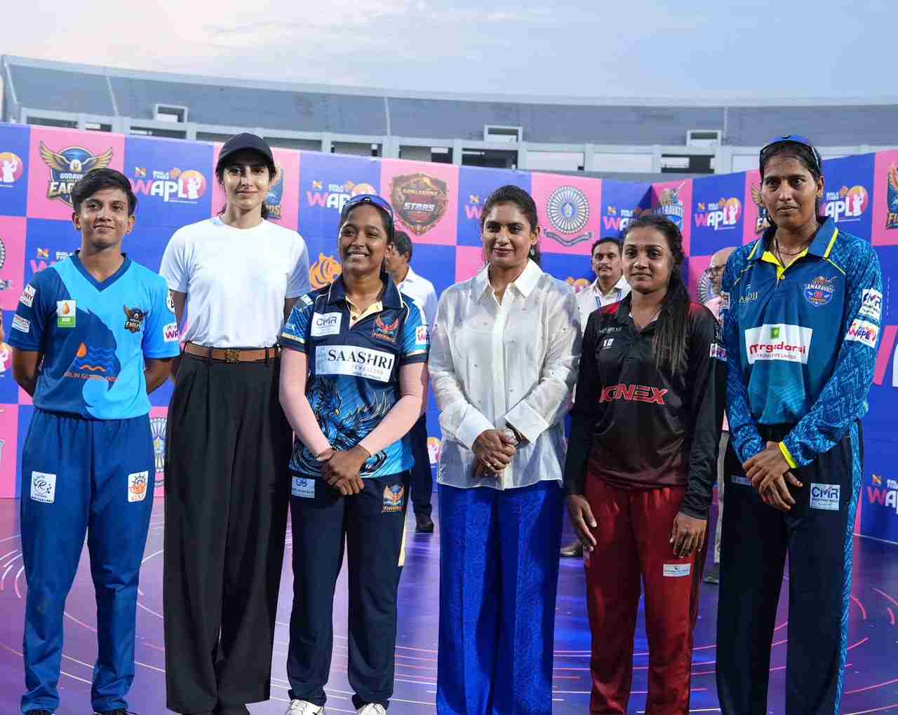 WAPL kicks off in Mangalagiri, Brahmani and Mithali unveil trophy 