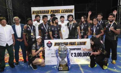 Rishika Sunkara stars as White Horse Padel Club win inaugural NSL Hyderabad Padel League