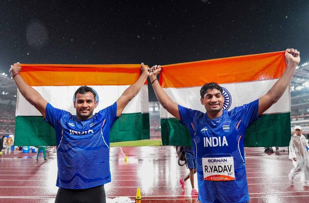 Yash Vir Singh and Rohit Yadav win silver and bronze as Sri Lankan Rumesh takes gold