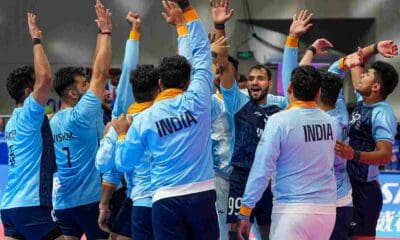 India seal final spot with commanding 66-28 victory over Thailand in men’s kabaddi