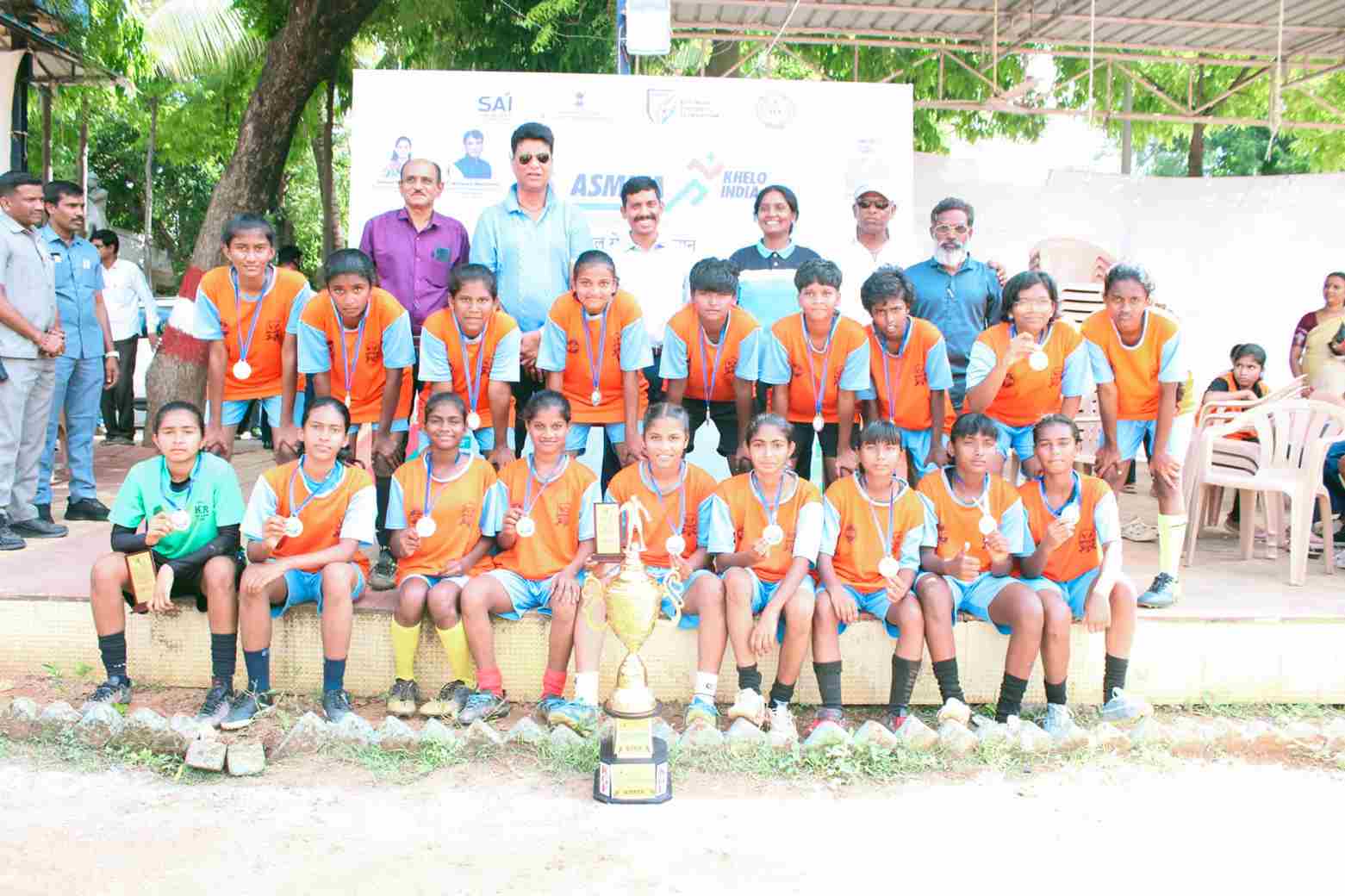 Hemasri and Akshara help Nalgonda down RR 4-0, emerge U-16 Asmita champs