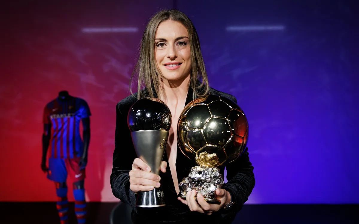 Alexia Putellas has won her third Women's Ballon d'Or