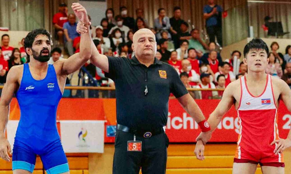 Aman Sehrawat bags gold as Antim wins silver and Deepak settles for a bronze on the last day