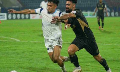 Antonio Mayano scores for NorthEast United against Kerala Blasters