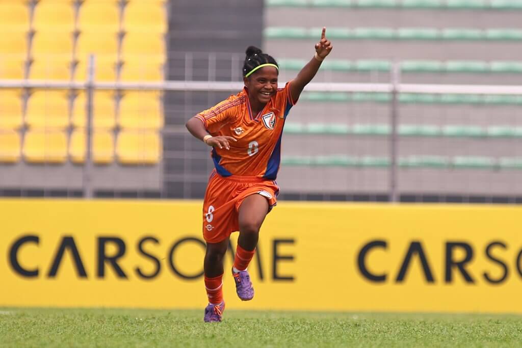 Anushka Kumari brace helps India U-17 women score a dominant 2-0 victory over Syria