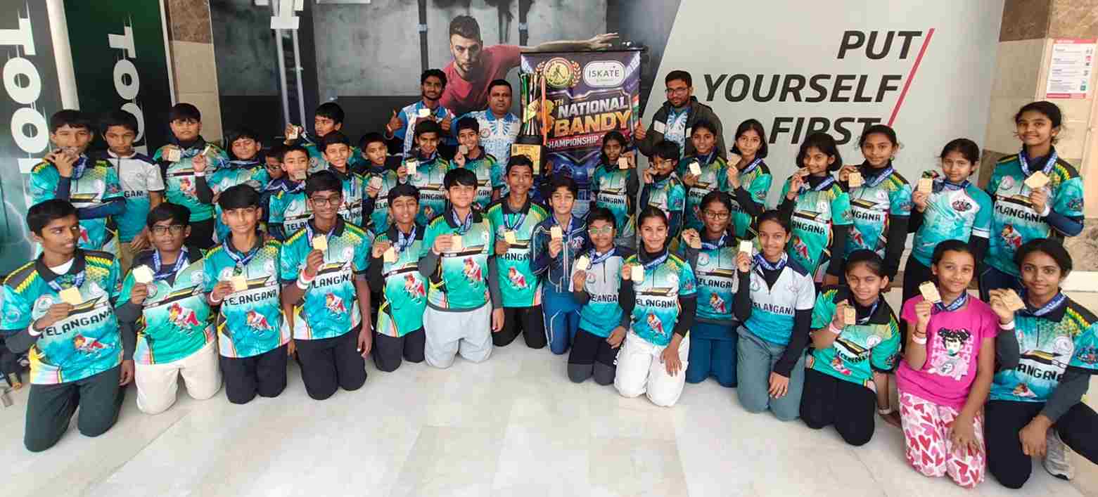 Telangana finish runners-up at 8th National Bandy Championship; Haryana emerge champs