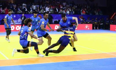 India complete Commonwealth Kabaddi double with commanding men’s final win over Sri Lanka