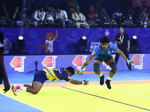 India score a dominant win over Sri Lanka to remain undefeated at Commonwealth Kabaddi