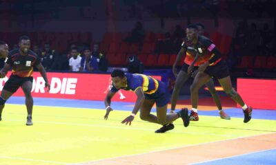 Sri Lanka men edged Uganda 36-34
