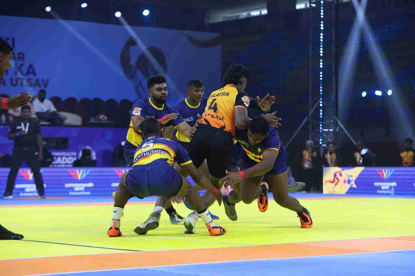 Bangladesh, Sri Lanka and Singapore register dominant wins on Day 2 of Commonwealth Kabaddi 