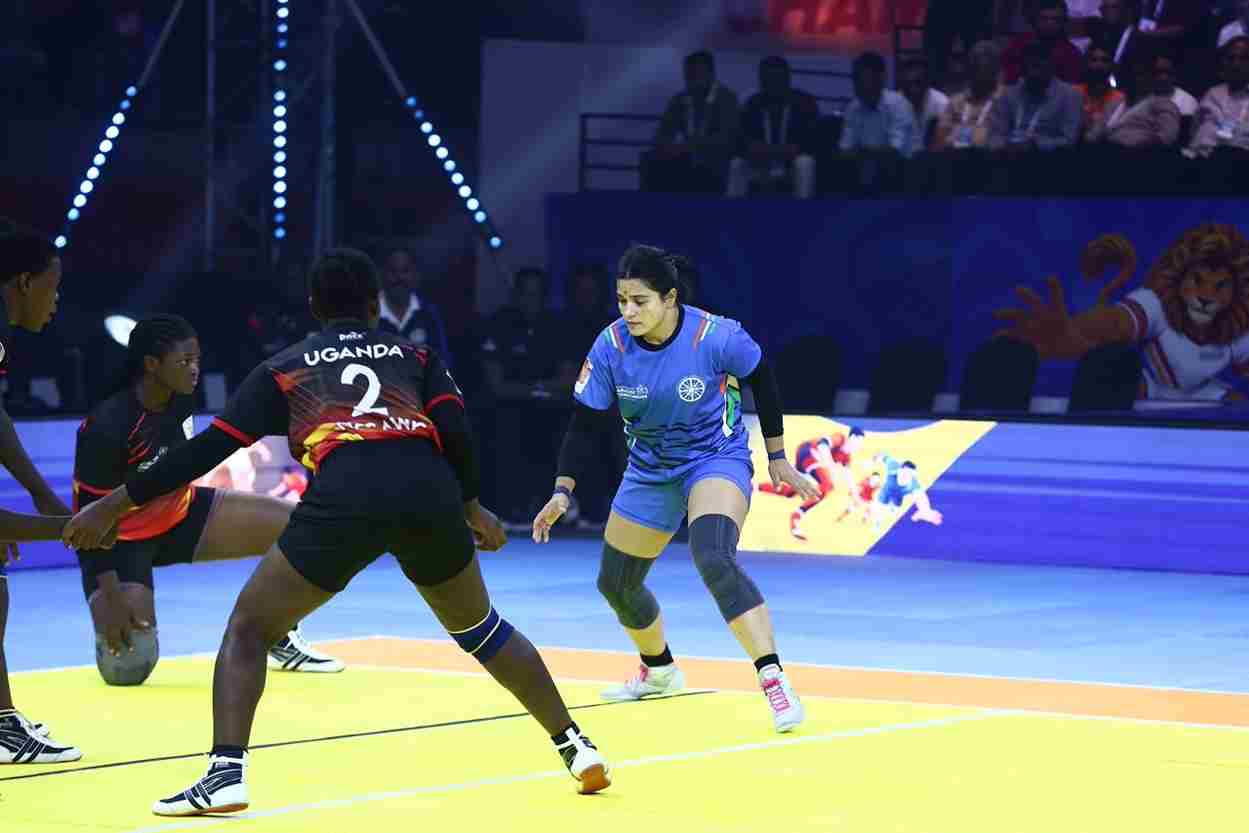 Sakshi helps India emerge champions with a 35-15 win over Uganda in the final