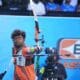Dhiraj Boomadevara in action against Yodhas