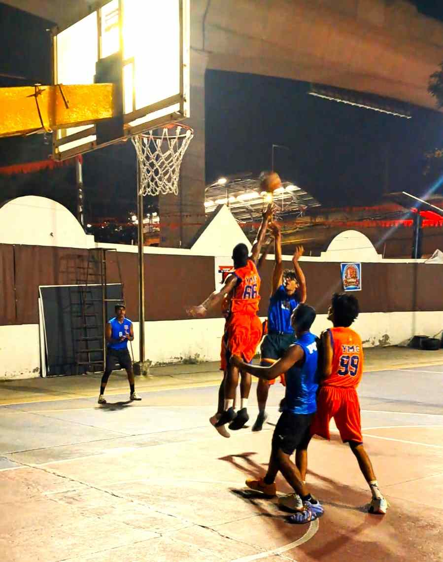 SBI pip Golden Phoenixes 64-61 and YMCA Hyderabad edge Young Men Guild 73-69